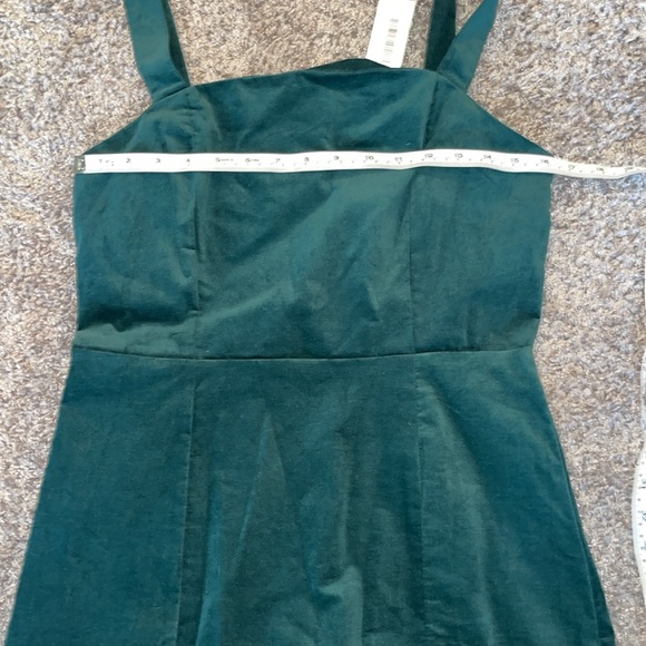 Copper Key New Green Velvet Mini Sheath Dress - Picture 6 of 10